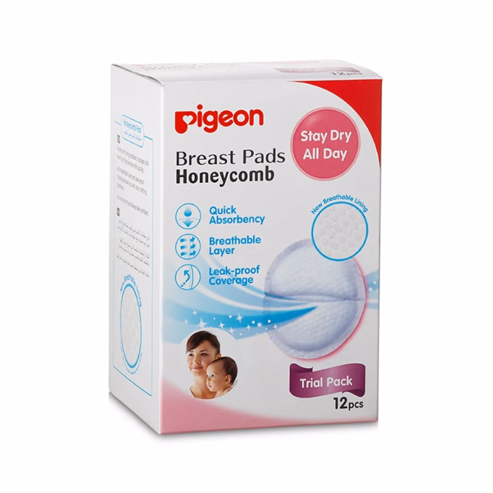Pigeon Breast Pad Honeycomb 12s 1