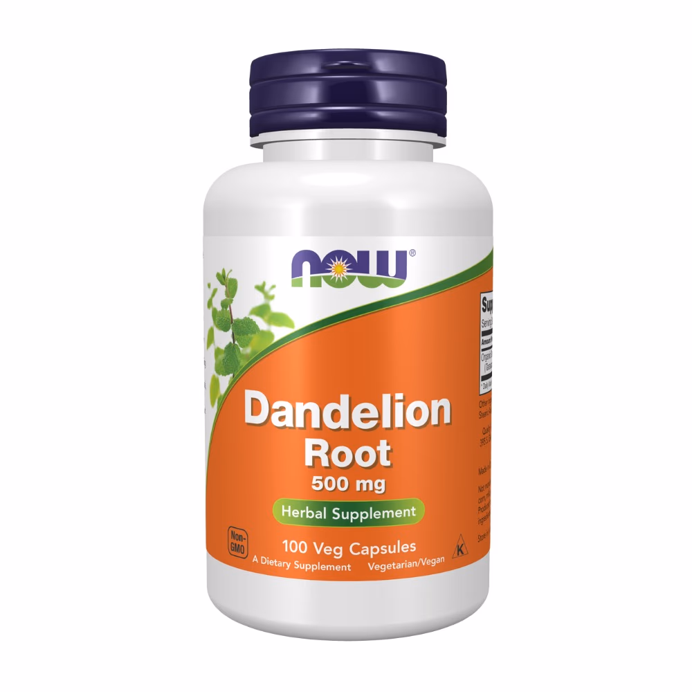 Now Dandelion Root 500mg 100 Veg Capsule 1