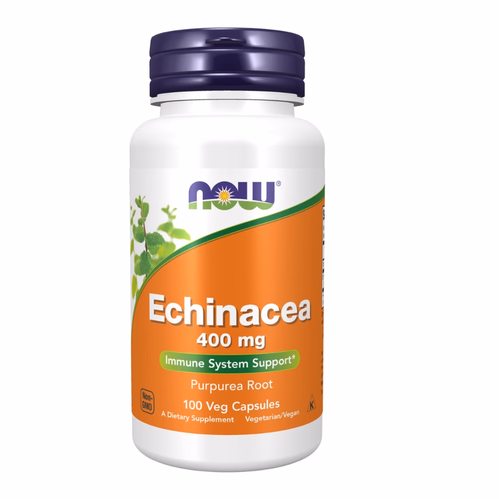 Now Echinacea 400mg 100 Veg Capsule 1