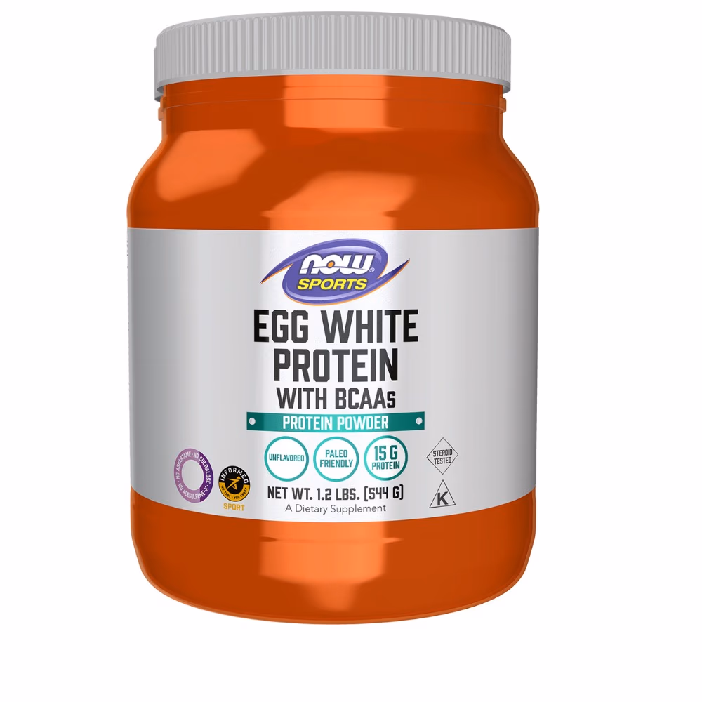 Now Eggwhite Protein Powder 1.2lb