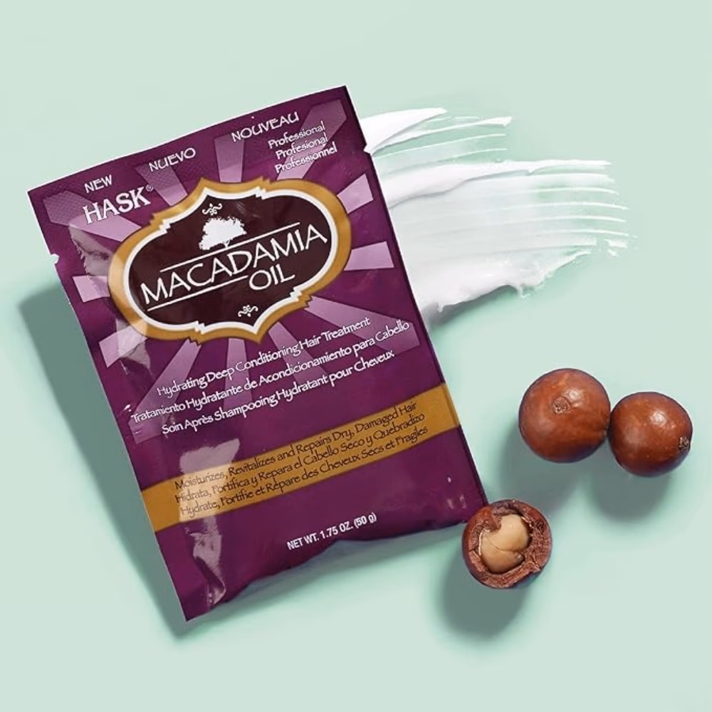 HASK Macadamia Oil Hydrating Deep Conditioning Hair Treatment (50g)
