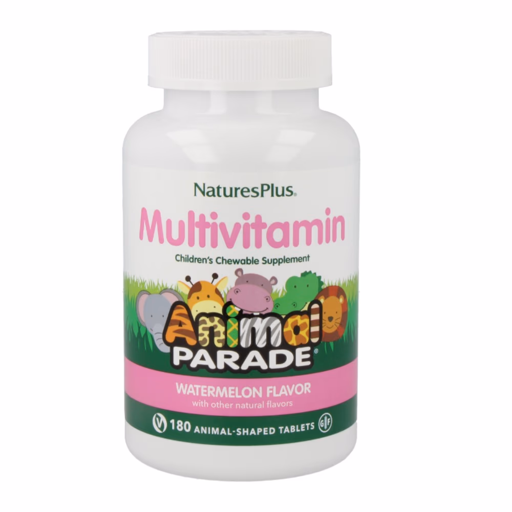 NaturesPlus Animal Parade Multivitamin 180 Tabs Watermelon