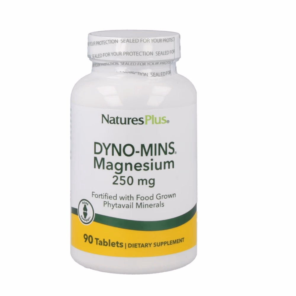 Natures Plus Dyno Mins Magnesium 250mg 90 Tabs