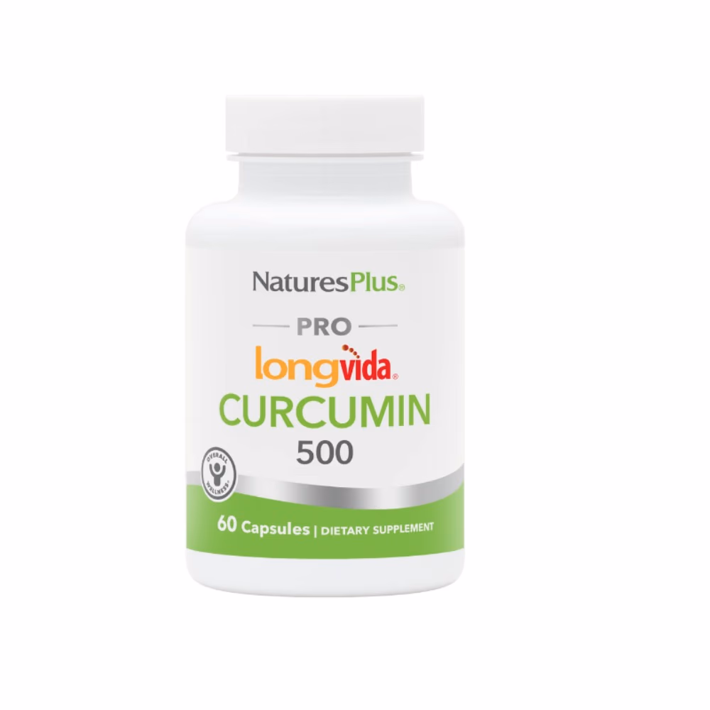 Nature's Plus Longvida Curcumin 500mg 60 Caps