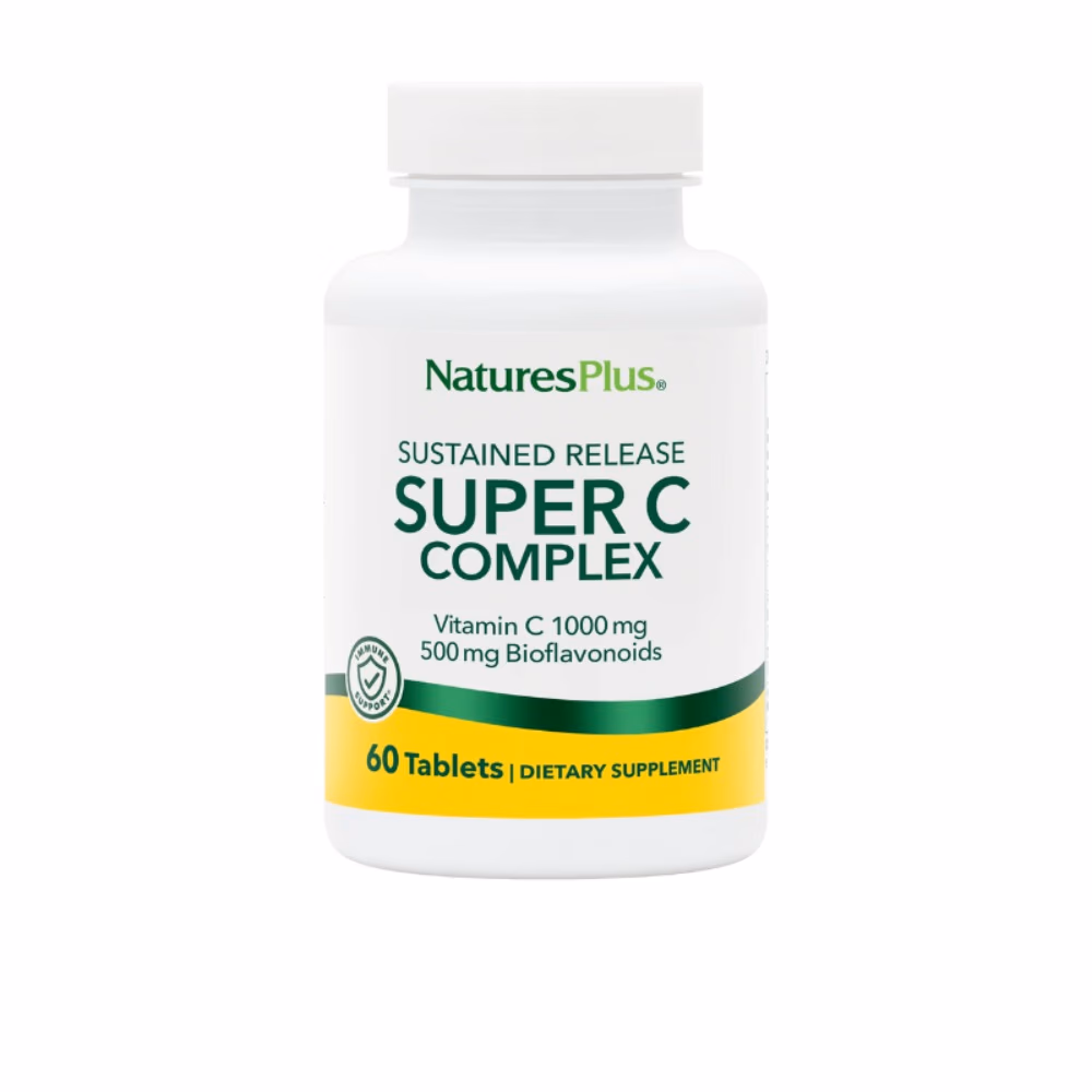 Nature's Plus Sustained Release Super C Complex 60 Tabs