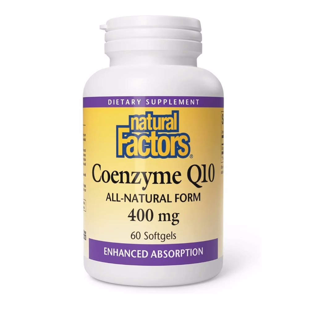 Natural Factors CoQ10 400mg 60s 1