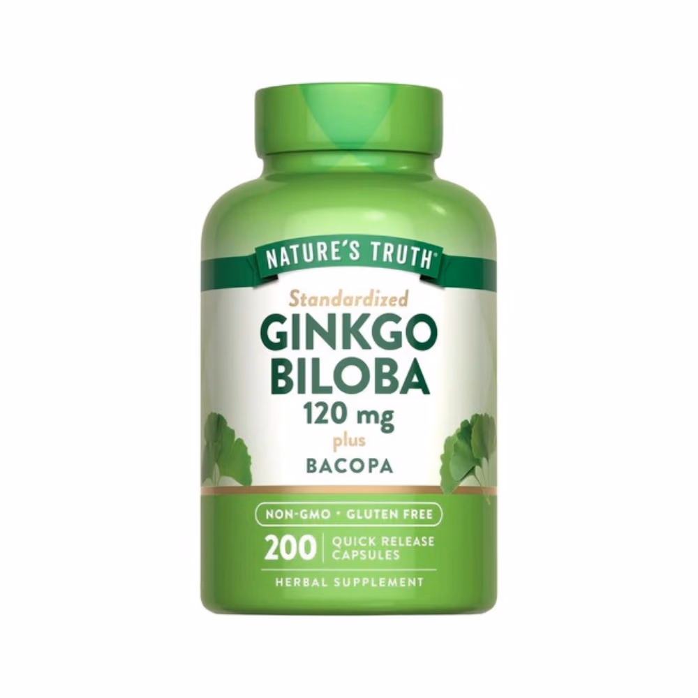 Nature's Truth Ginkgo Biloba 120mg 200 Capsules 1