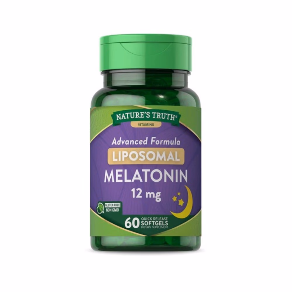 Nature's Truth Liposomal Melatonin 12mg Soft Gels