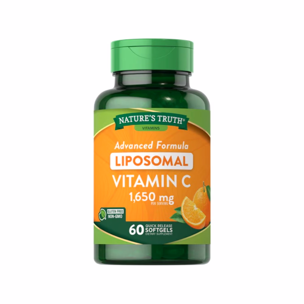 Nature's Truth Liposomal Vitamin C 1650mg Soft Gels 60s 1