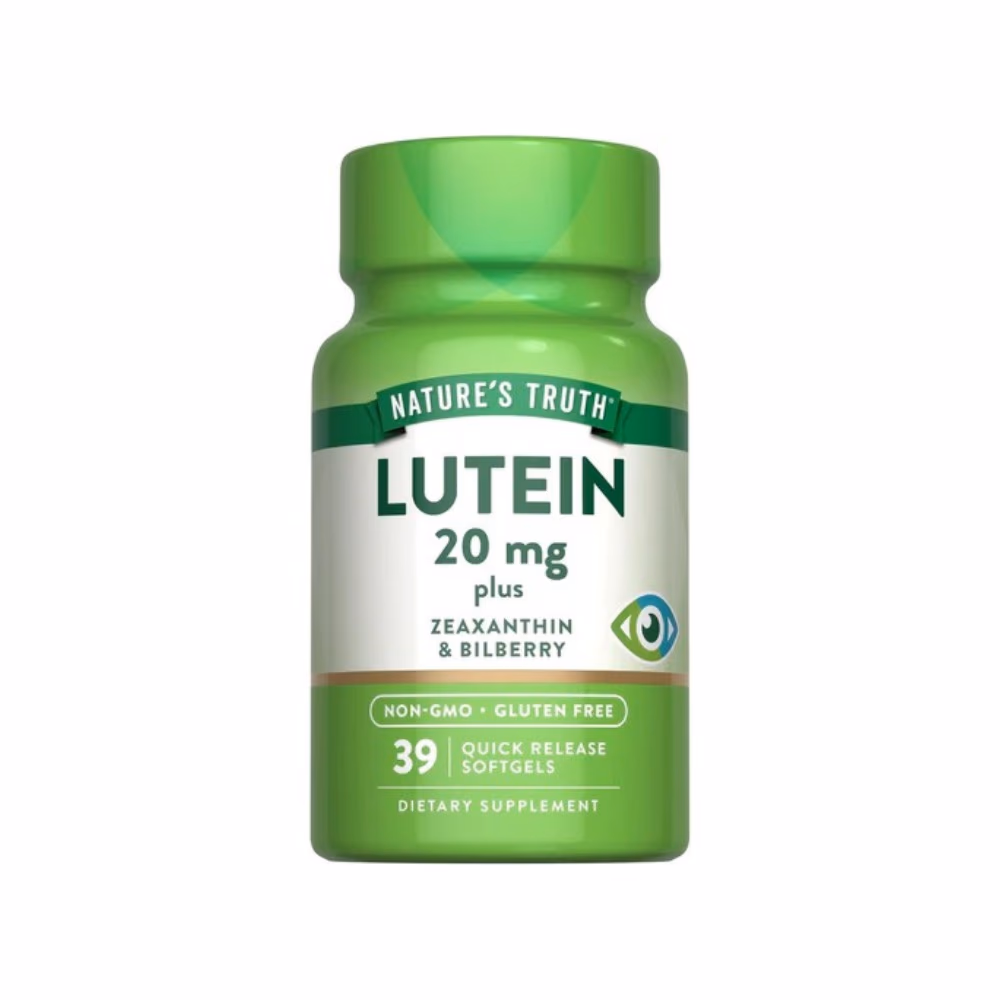 Nature's Truth Lutein 20mg 39 Softgel 1