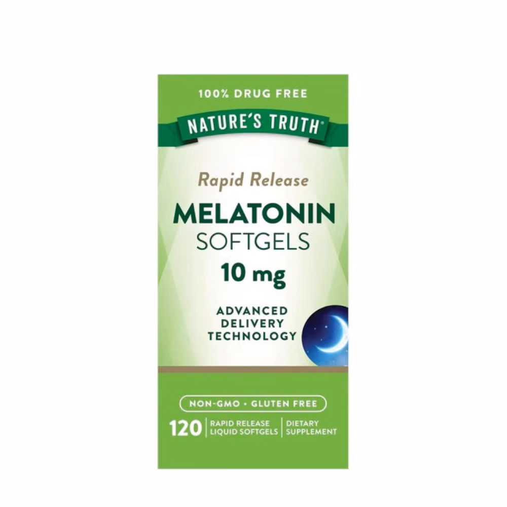Nature's Truth Melatonin 10mg 120 Softgels