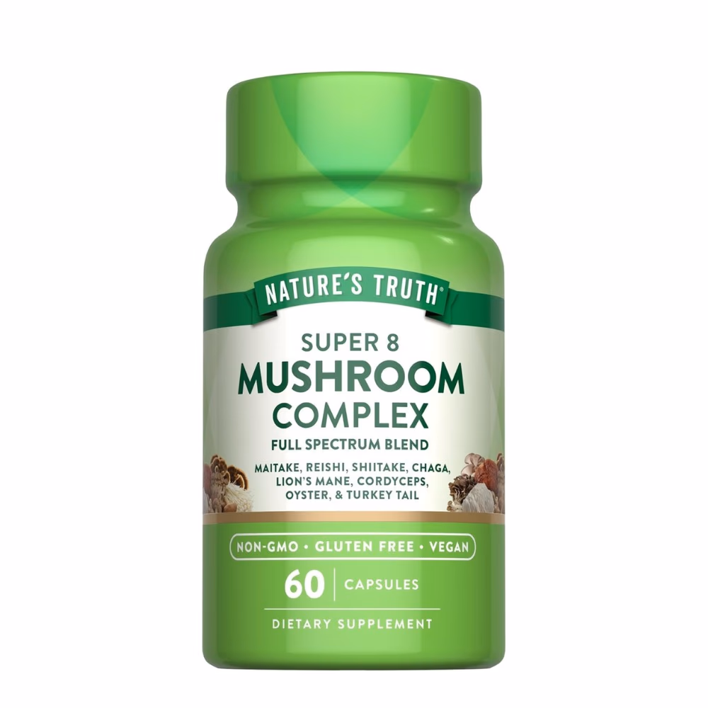 Nature's Truth Mushroom Complex Cap 60s 1