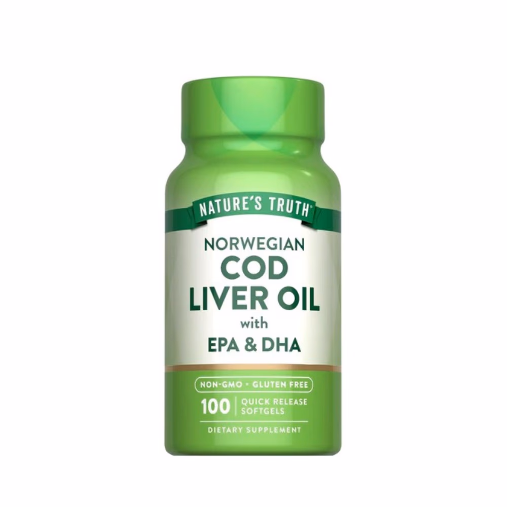 Nature's Truth Norwegian Cod Liver Oil Softgel 100s 1