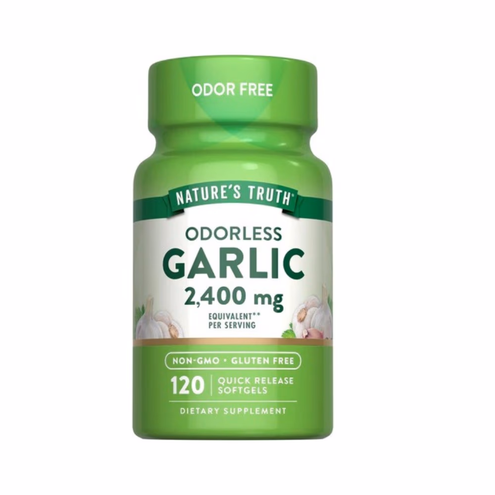 Nature's Truth Odorless Garlic 2400mg Softgels 120s