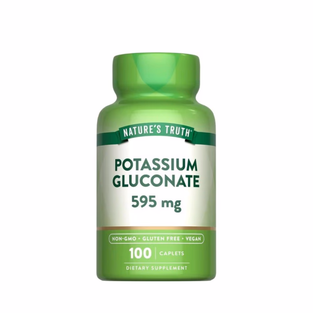 Nature's Truth Potassium Gluconate 595mg 100 Caps