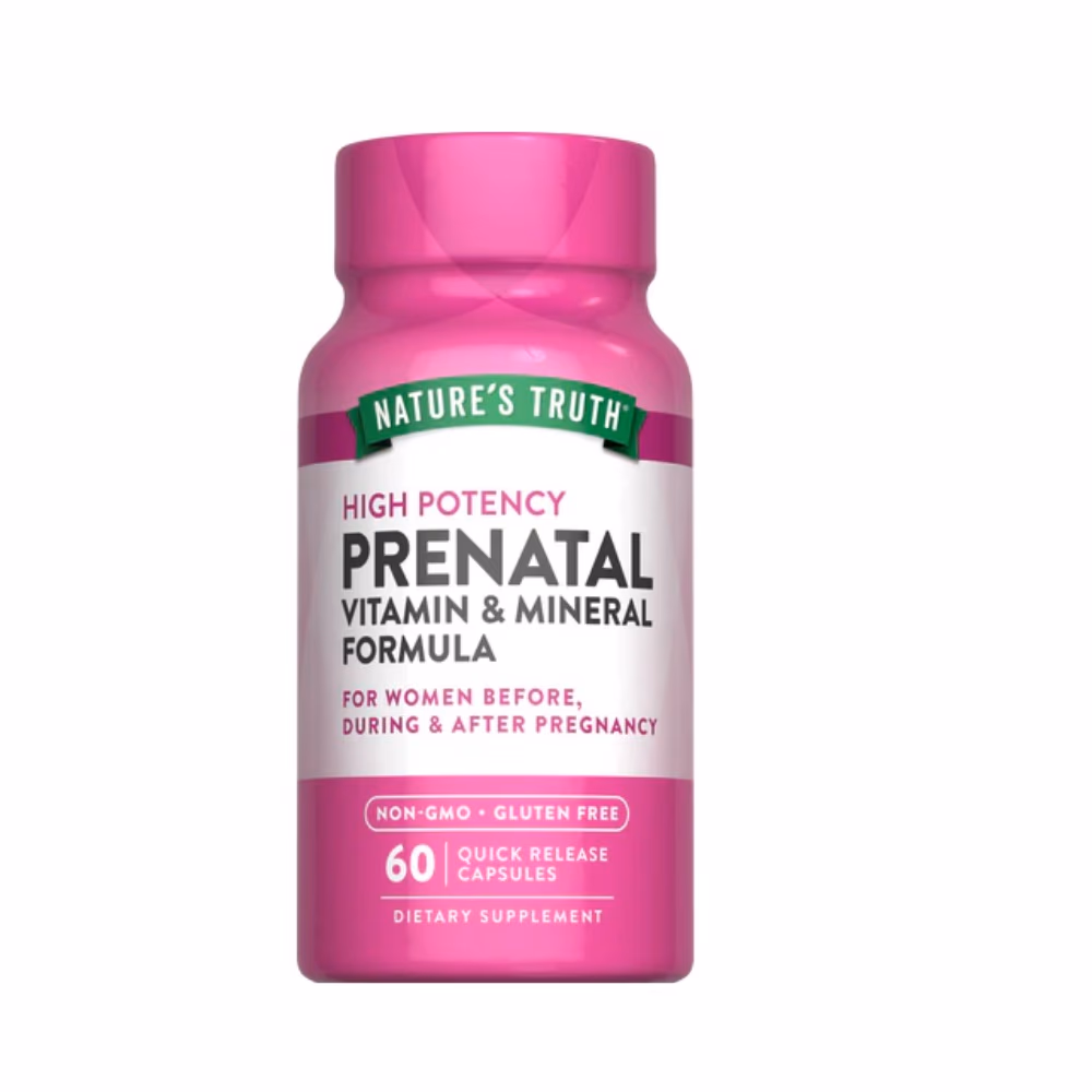 Nature's Truth Prenatal Vitamin & Mineral Formula Cap 60s 1