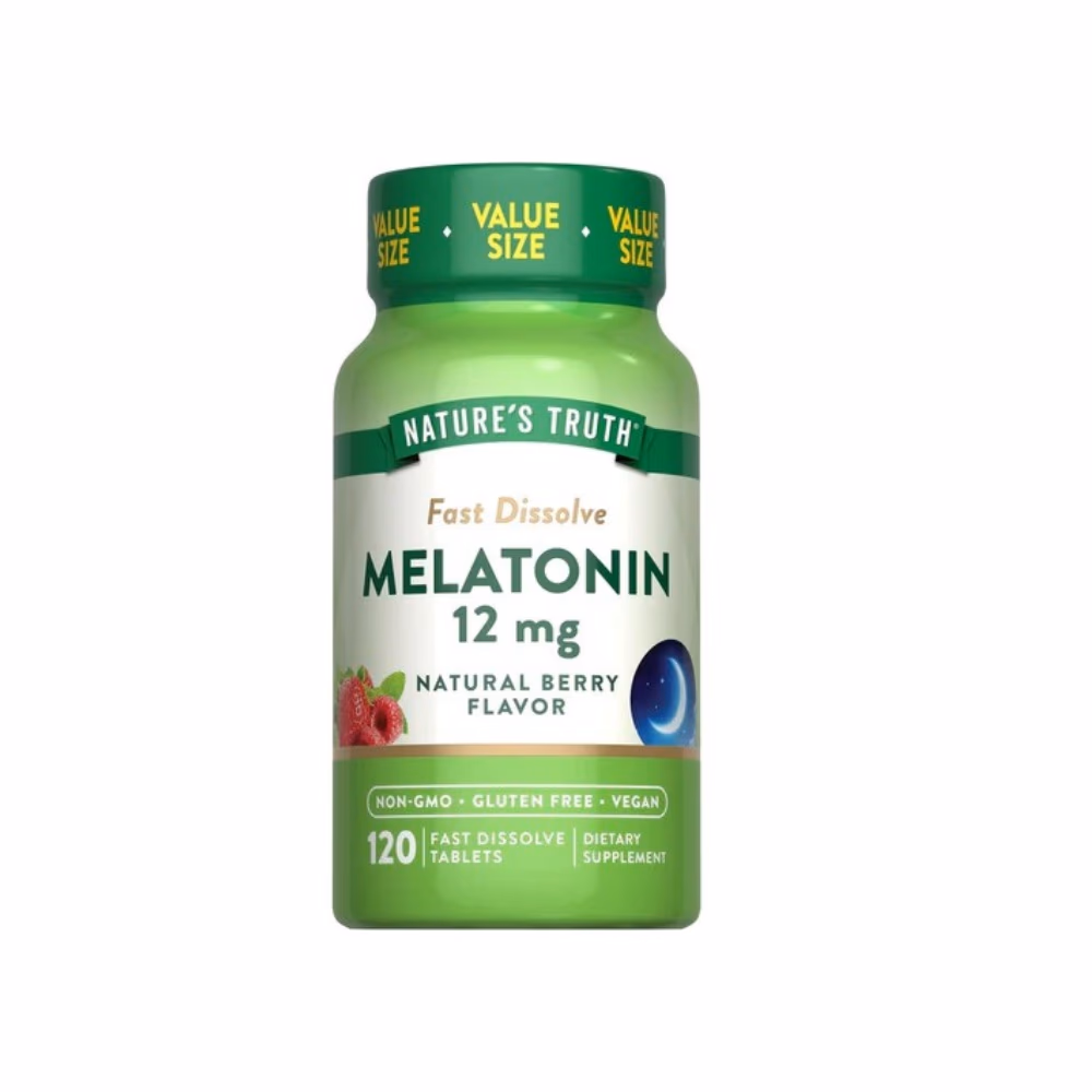 Nature's Truth Sleep Melatonin 12mg Tablets 120S 1