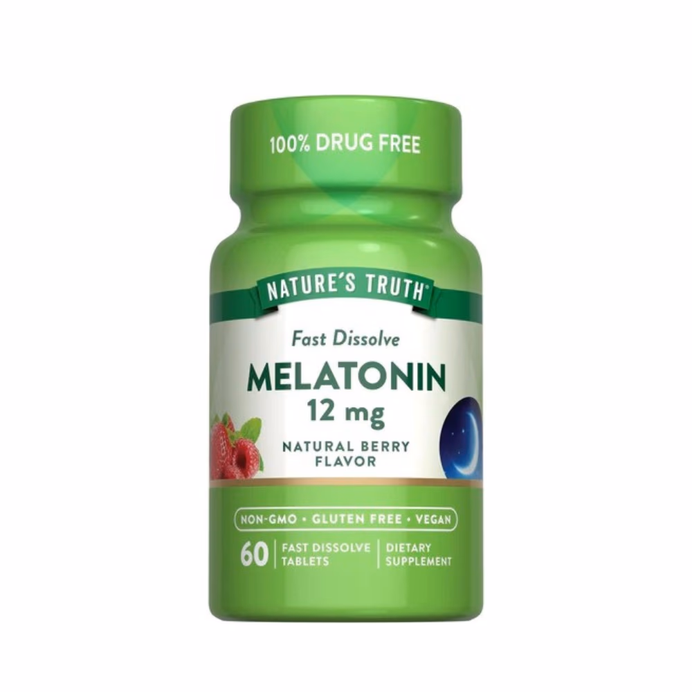 Nature's Truth Sleep Melatonin 12mg -60 Tablets  1