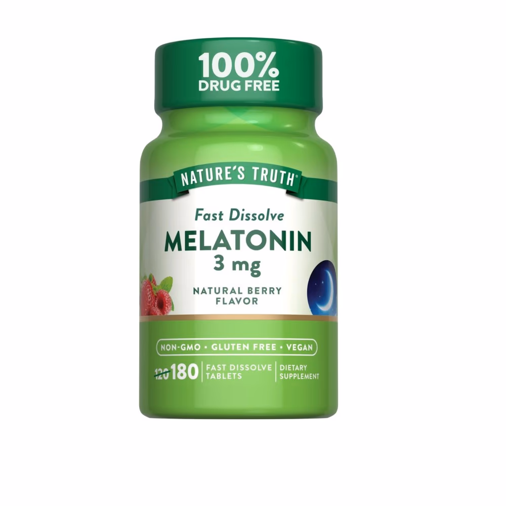 Nature's Truth Sleep Melatonin 3mg Tablets 180S
