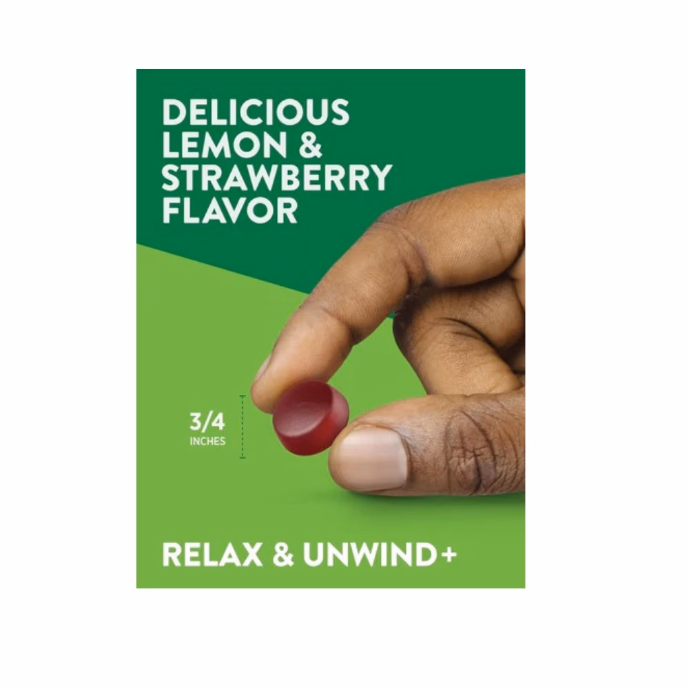 Nature's Truth Stress Support Lemon & Strawberry-48 Gummies  3