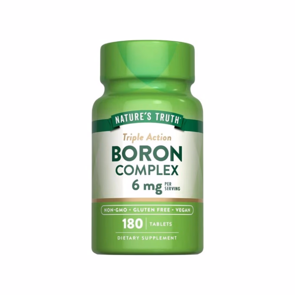Nature's Truth Triple Action Boron Complex 6mg Tablets
