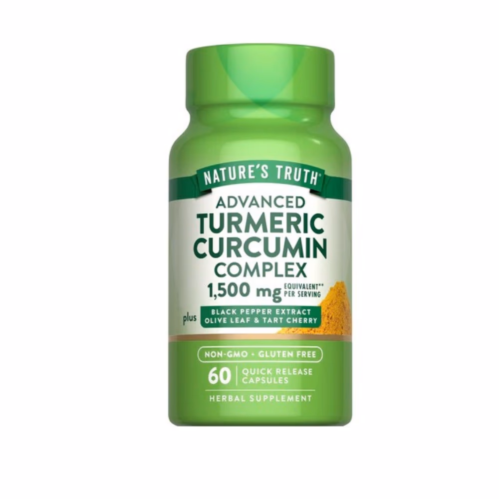 Nature's Truth Turmeric Curcumin Complex 1500mg 60 Caps 1