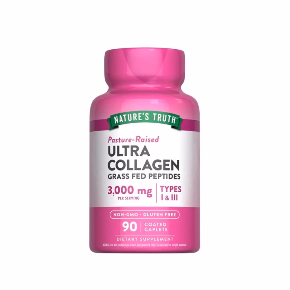 Nature's Truth Ultra Collagen 3000mg Type 1 & 3 90 Caplets