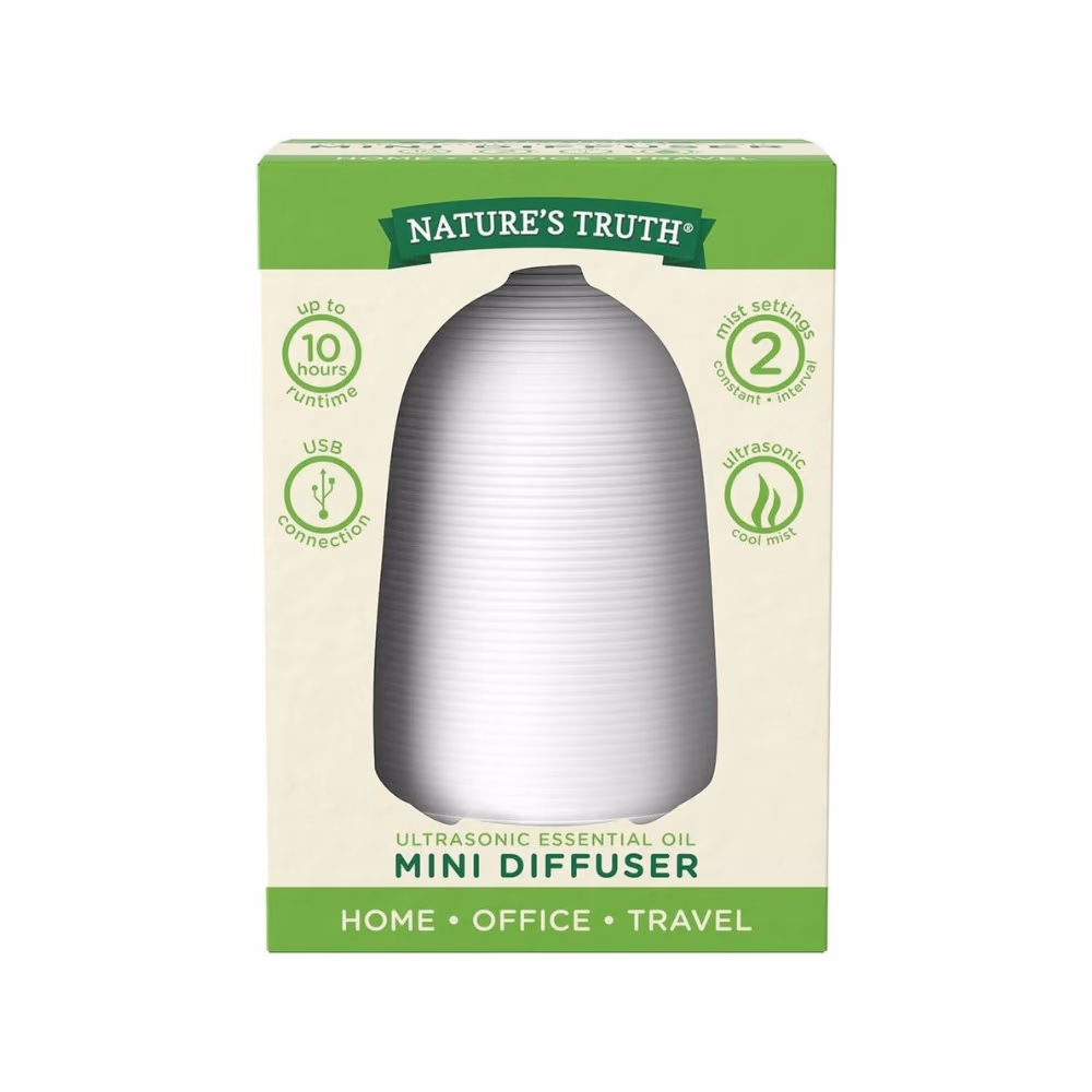 Nature's Truth Ultrasonic Essential Oil Mini Diffuser