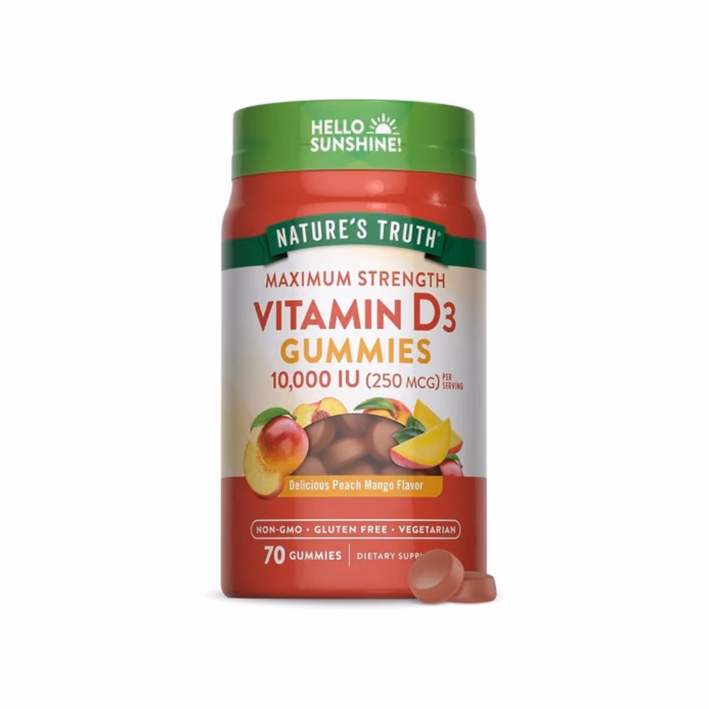 Nature's Truth Vitamin D3 10,000 IU Gummies 70s