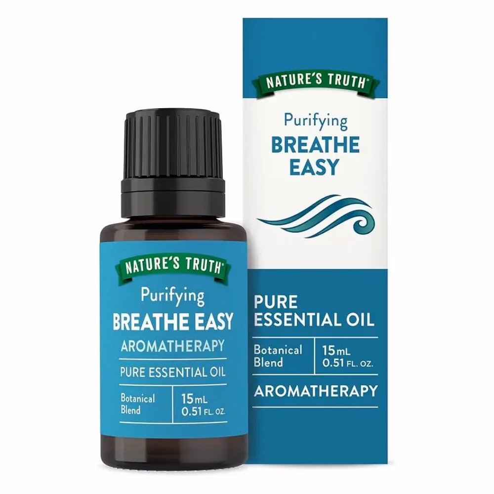 Natures Truth Breathe Easy Aromatherapy Pure Essential Oil - 15ml 1