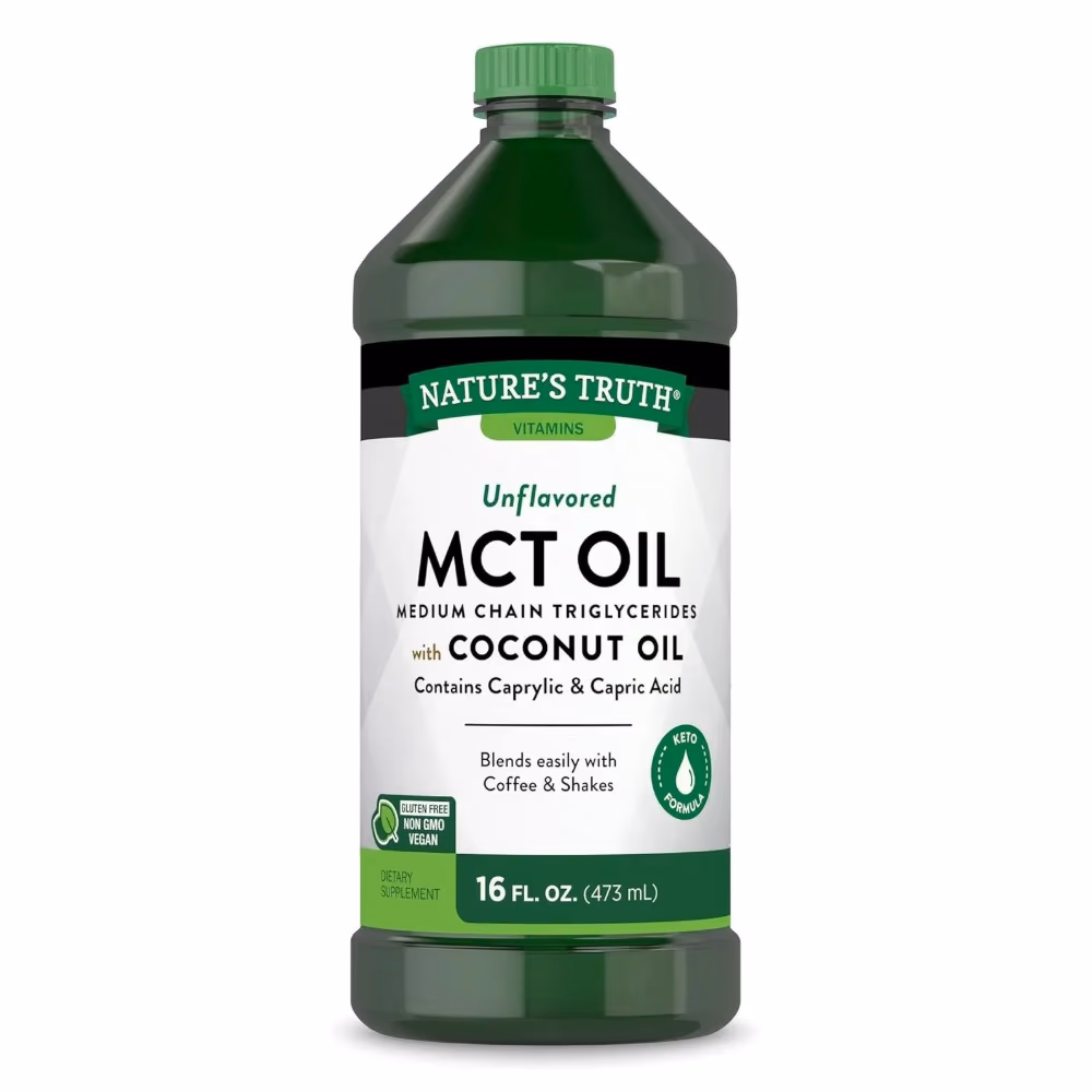 Natures Truth MCT Oil With Coconut Oil - 473ml