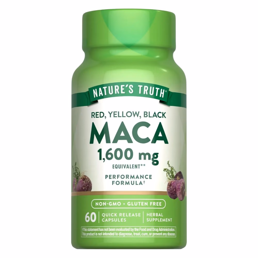 Natures Truth Maca 1600Mg - 60 Capsules