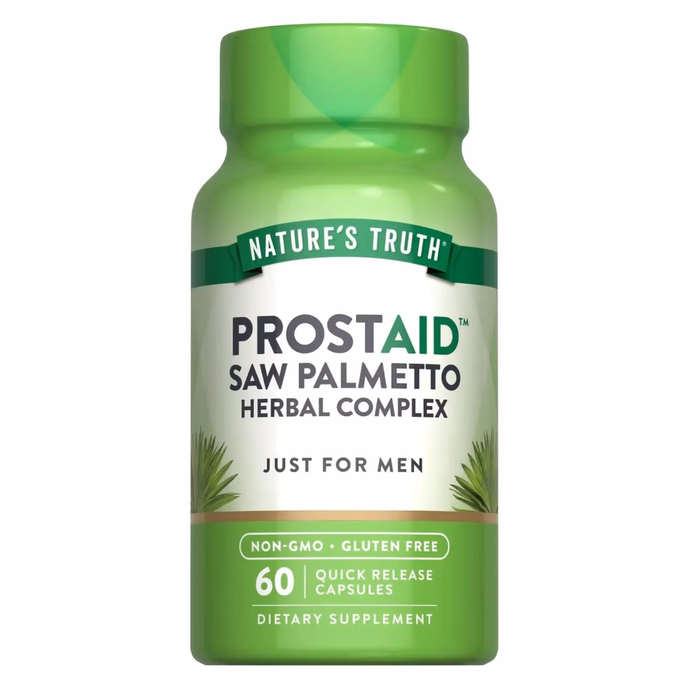 Natures Truth ProstAid Saw Palmetto - 60 Capsules 1