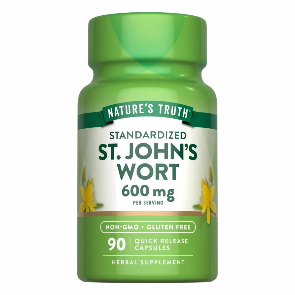 Natures Truth St. Johns Wort 600mg - 90 Capsules 1