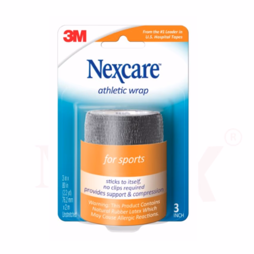 Nexcare Athletic Wrap Tan Black(3 Inch)