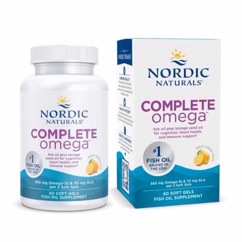 Nordic Naturals Complete Omega-D3 – 60 Softgels