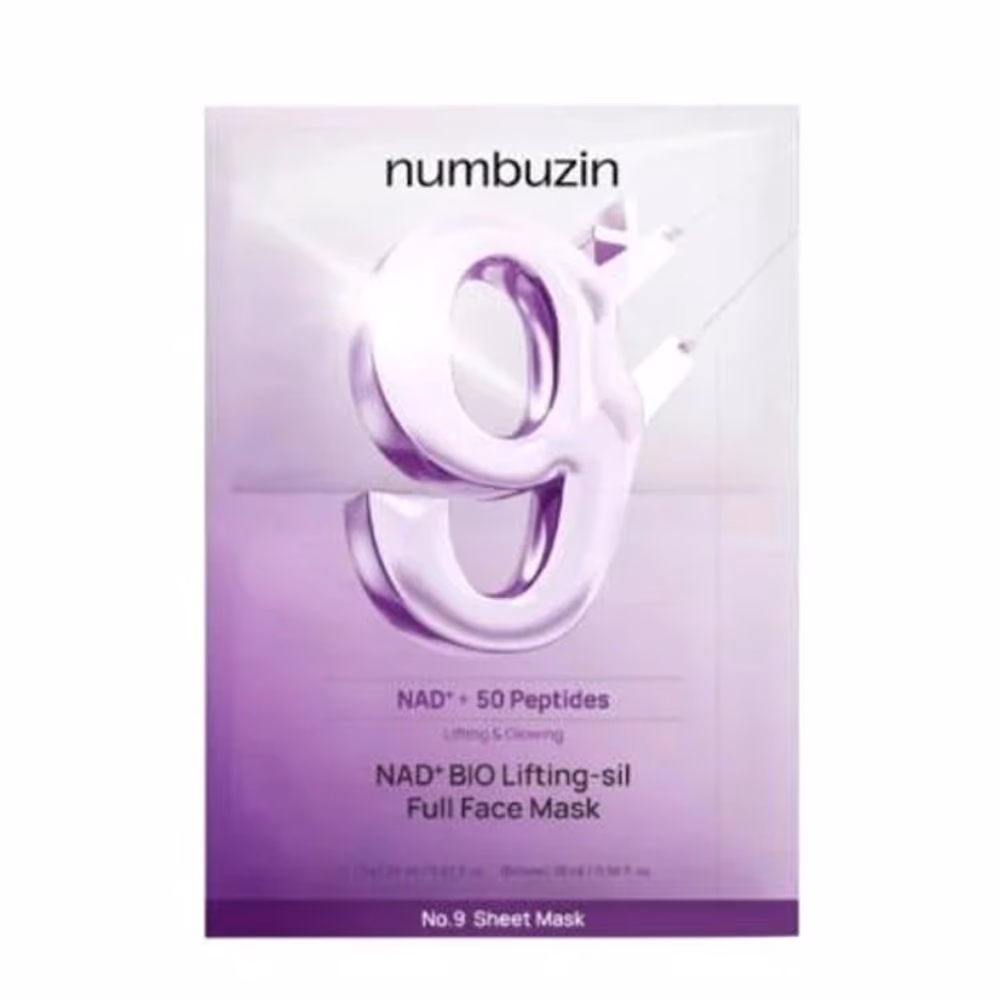 Numbuzin No.9 NAD+ Bio Lifting Full Face Mask 1