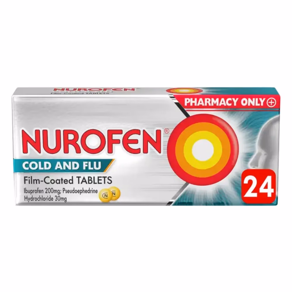 Nurofen Cold and Flu  Film-Coated - 24 Tablets 1