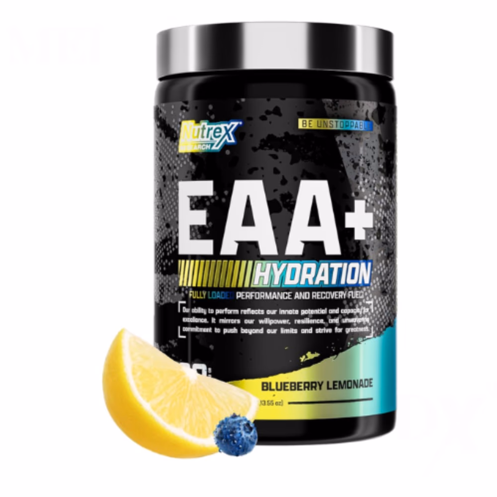 Nutrex EAA+ Hydration Powder 390gm (30 Servings) - Blueberry Lemonade 1