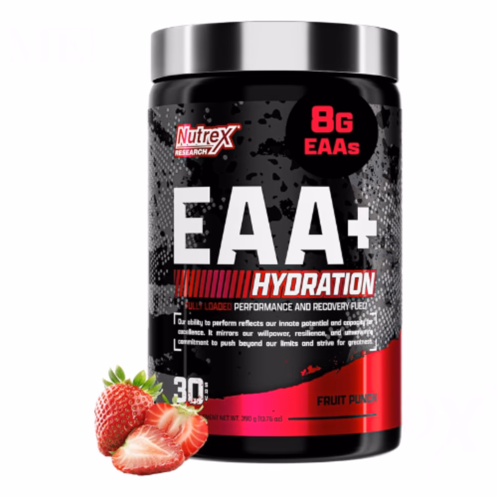 Nutrex EAA+ Hydration Powder 390gm (30 Servings) - Fruit Punch