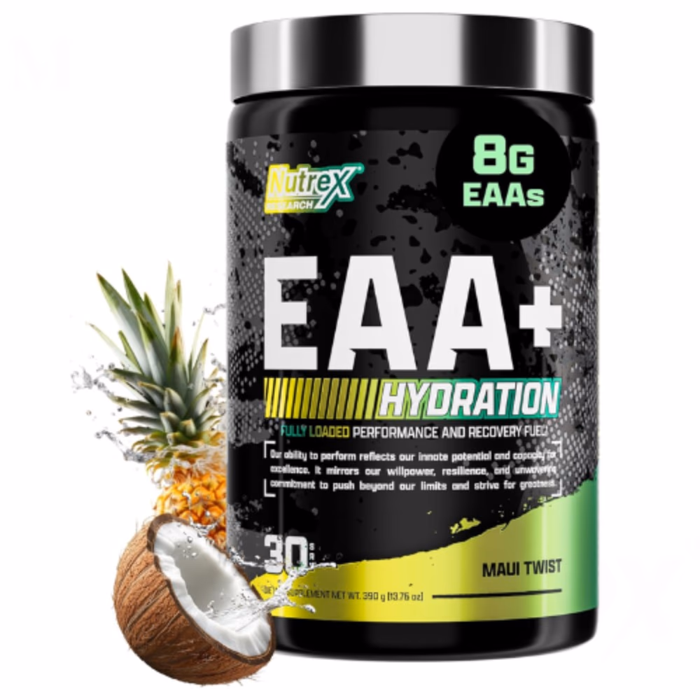 Nutrex EAA+ Hydration Powder 390gm (30 Servings) - Maui Twist 1