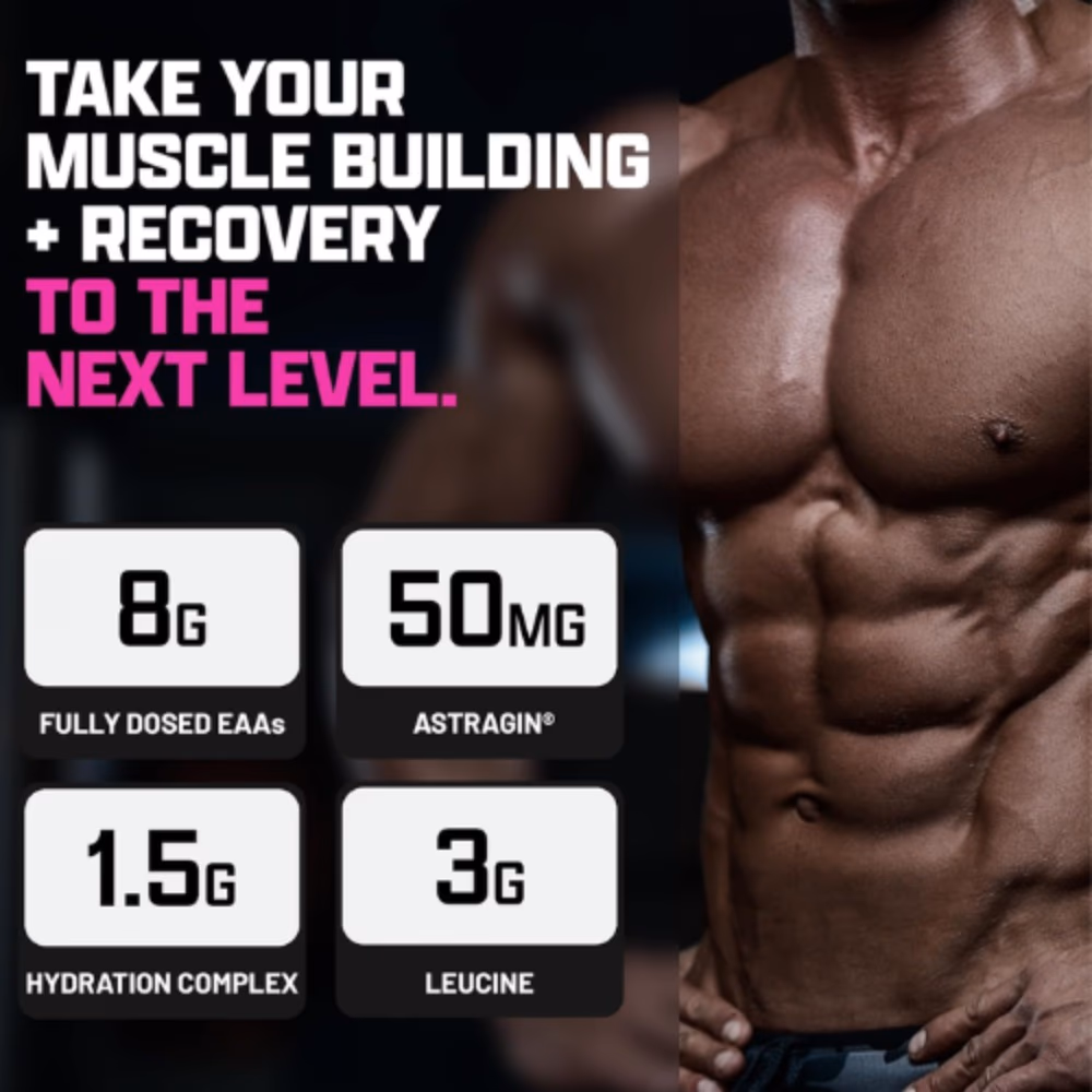 Nutrex EAA+ Hydration Powder 390gm (30 Servings) - Strawberry Watermelon 4
