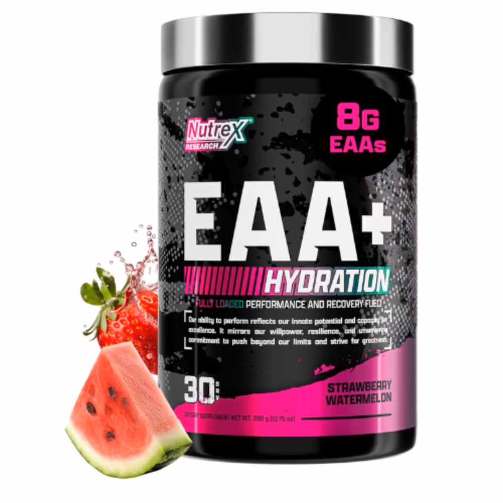 Nutrex EAA+ Hydration Powder 390gm (30 Servings) - Strawberry Watermelon 1