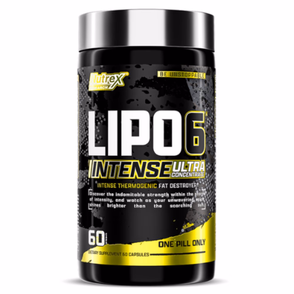 Nutrex Lipo‑6 Black Intense – 60 Fast‑Action Caps