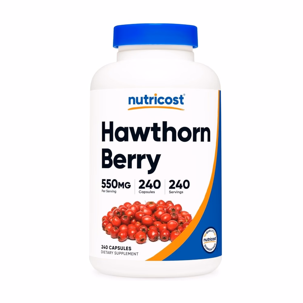 Nutricost Hawthorn Berry 550mg 240 Capsules