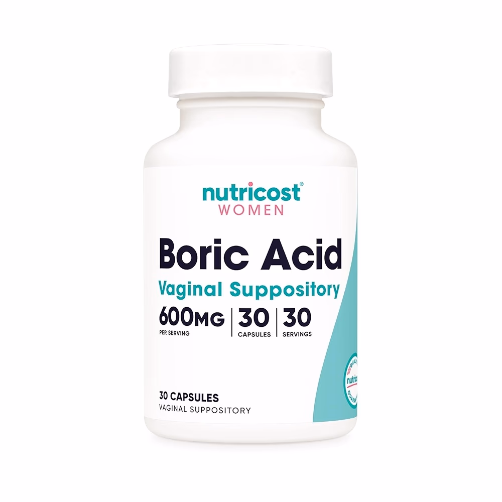 Nutricost Women Boric Acid 600mg - 30 Capsules