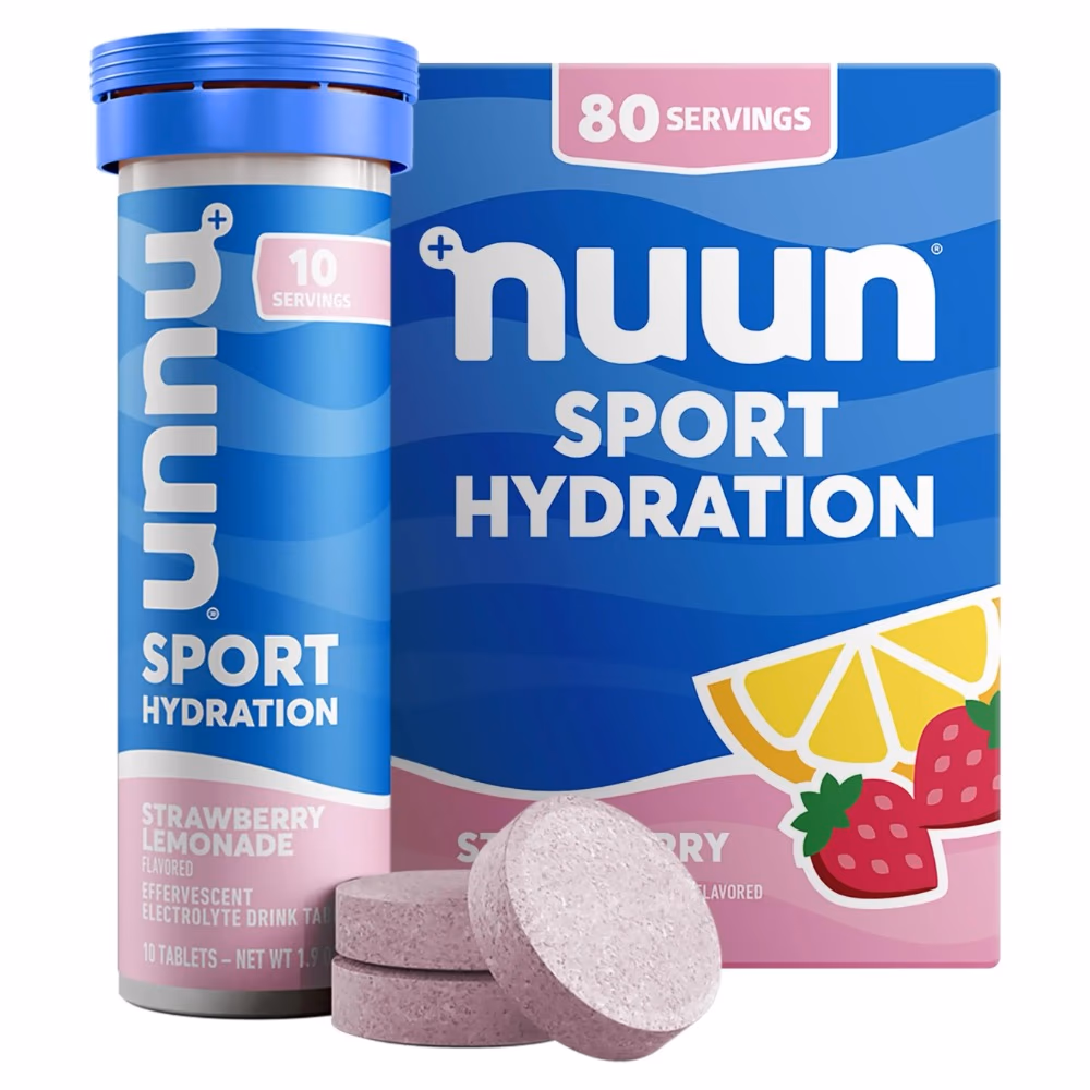 Nuun Sport Electrolyte Tablets – Strawberry Lemonade 10 Count