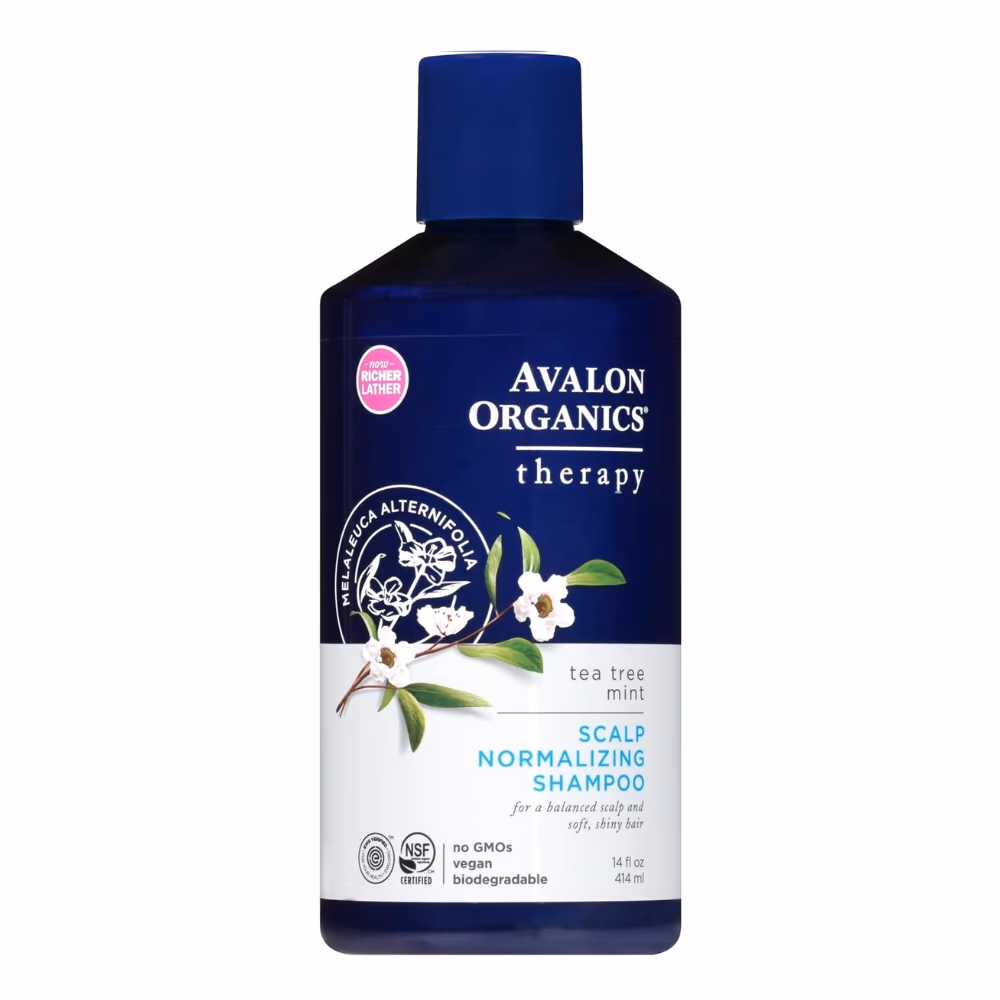 Avalon Organics Tea Tree Mint Scalp Normalizing Shampoo 414ml 1