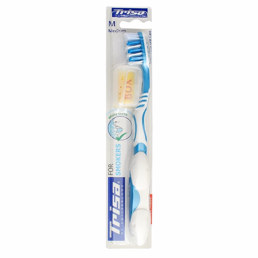 Trisa Smoker Toothbrush Medium  1