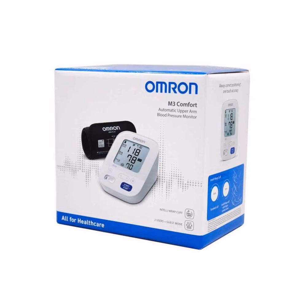 Omron M3 Comfort Blood Pressure Monitor Offer Pack 1